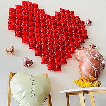 バルーンセット バレンタイン 飾り love 風船 装飾セット レッド 楽天市場】1000円ポッキリ バレンタインバルーン ロマンティック
